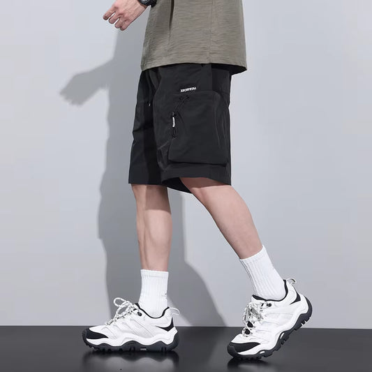 Mens Korean Cargo Shorts 